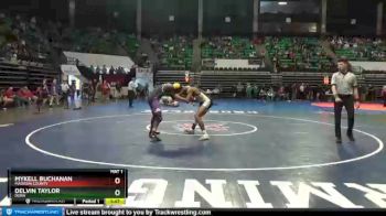 160 lbs Champ. Round 1 - Delvin Taylor, Dora vs Mykell Buchanan, Madison County