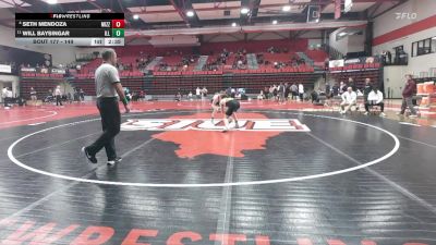 149 lbs Cons. Semi - Seth Mendoza, Missouri vs Will Baysingar, Illinois