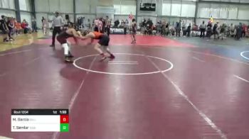 137 lbs Quarterfinal - Marc Garcia, Bull Trained vs Tyler Semlar, 1006 Wc