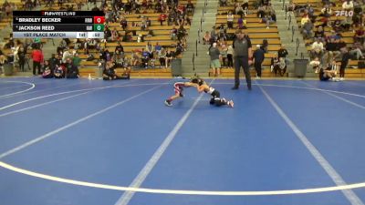45 lbs 1st Place Match - Jackson Reed, Immortal Athletics WC vs Bradley Becker, Rum River Wrestling