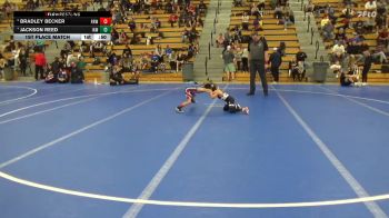 45 lbs 1st Place Match - Jackson Reed, Immortal Athletics WC vs Bradley Becker, Rum River Wrestling