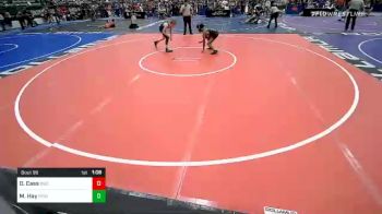 101 lbs Round Of 16 - Oliver Cass, BULLDOG WRESTLING CLUB vs Maximus Hay, Ringers