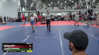 100 lbs Round 4 (6 Team) - Lincoln Rohr, Terps Xtreme vs Connor Messinger, 84 Athletes