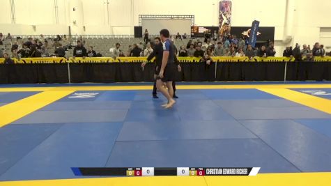 Christian Edward Richer vs Alejandro Paulino Torres 2024 World IBJJF Jiu-Jitsu No-Gi Championship