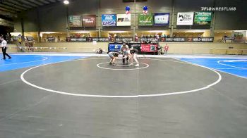 155 lbs Semifinal - Kaylee Ricketts, Nebraska Wrestling Academy vs Peighton Mullins, Okwa