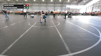144 lbs 5th Place Match - Jacob Ritchie, Unattached vs Kai`savion Hunter, Sandusky Blue Streaks