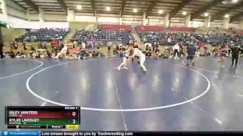 165 lbs Round 5 (10 Team) - Riley Winters, UTAH2 vs Kylee Lindsley, MONTANA