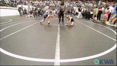 67 lbs Semifinal - Delanie Wartchow, Shelton Wrestling Academy vs Kadee McDowell, Noble Takedown Club