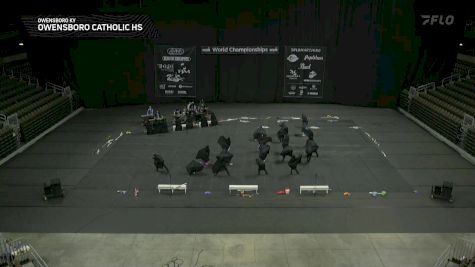 Owensboro Catholic HS "Owensboro KY" at 2025 WGI Percussion/Winds World Championships