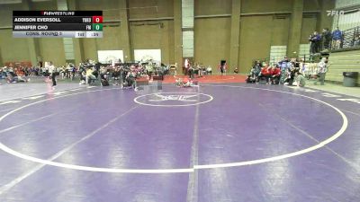 120 lbs Cons. Round 3 - Addison Eversoll, Yukon vs Jennifer Cho, Lewisville Flower Mound