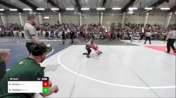 100 lbs Rr Rnd 1 - Brayden Brown, Badlands WC vs Nathaniel Wahlert, Monte Vista Takedown Club