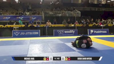 Derek David Myers vs Michael Hagl 2026 Pan Jiu Jitsu IBJJF Championship