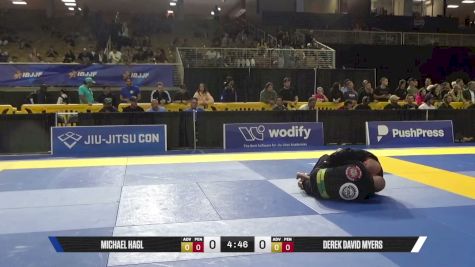 Derek David Myers vs Michael Hagl 2026 Pan Jiu Jitsu IBJJF Championship
