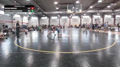 163 lbs Round 1 (12 Team) - Nolan Savage, Steller Trained Jet vs Darien Francisquini, Prime Gold