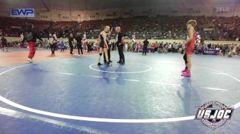 86 lbs Quarterfinal - Anthony Martinez, Mesquite Wrestling Club vs Charlie Flanery, Cowboy Wrestling Club