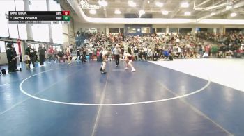 150 lbs Cons. Round 5 - Lincon Cowan, Provo vs Jake Beck, Lone Peak