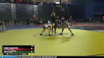 145 lbs Cons. Round 7 - Chris Crawford, Wyoming Seminary vs Kelvin Griffin, The HIll School