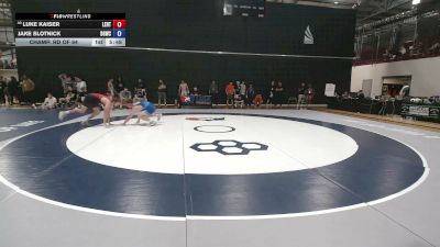 79 kg Champ. Rd Of 64 - Luke Kaiser, Lake Erie Regional Training Center vs Jake Slotnick, Blue & Gold Wrestling Club