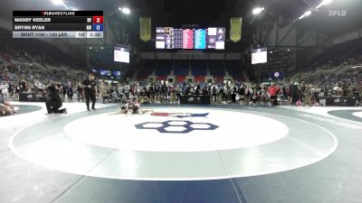 130 lbs Champ. Rd Of 128 - Maddy Keeler, NY vs Brynn Ryan, MD