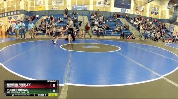 68 lbs Round 2 (8 Team) - Tucker Brown, Leo Wrestling Club vs Hunter Presley, Alphas Wrestling