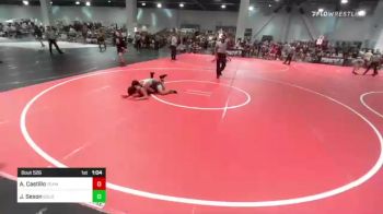 109 lbs Round Of 16 - Anthony Castillo, Team G vs Jayden Seson, Golden Back