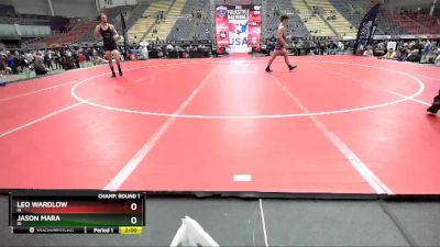 145 lbs Champ. Round 1 - Leo Wardlow, IA vs Jason Mara, ID