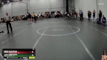 76 lbs Round 1 (3 Team) - Greg Bachman, Revival Uprising Black vs Liam Merithew, Brawler Elite