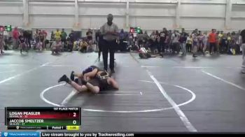 100 lbs Finals (2 Team) - Logan Peagler, Revival W vs Jaccob Smeltzer, VA Elite