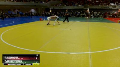 88 lbs Placement (4 Team) - Tucker Peterson, STMA (St. Michael/Albertville) vs Elih Schaefer, Z-M (Zumbrota/Mazeppa)