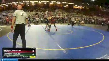 1A 170 lbs Quarterfinal - Michael McCarthy, Satellite vs Anthony Nicolosi, American Heritage (Delray Beach)