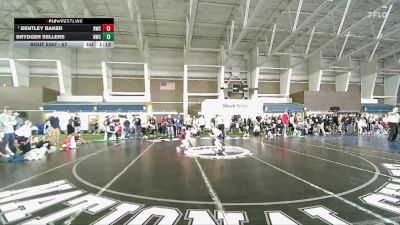 57 lbs Quarterfinal - Bentley Baker, Ravage Wrestling Club vs Brydger Sellers, Northside Wrestling Club