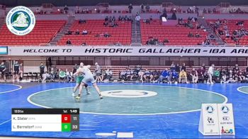 165 lbs Rr Rnd 3 - Kavan Slater, St Pius X vs Lane Bernstorf, Derby