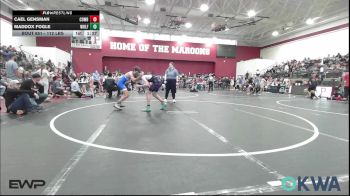 112 lbs Rr Rnd 4 - Cael Gensman, Cowboy Wrestling Club vs Maddox Fogle, Wolfpak Wrestling