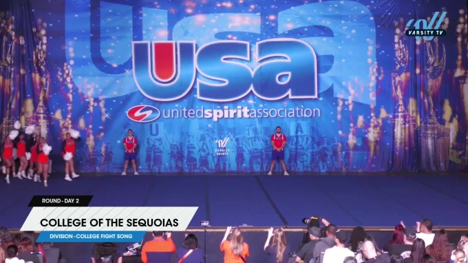 College of the Sequoias [2024 College Fight Song Day 2] 2024 USA Spirit ...