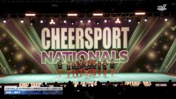 ICE - Sky [2026 L3 Junior - Small - B Day 2] 2026 CHEERSPORT National All Star Cheerleading Championship