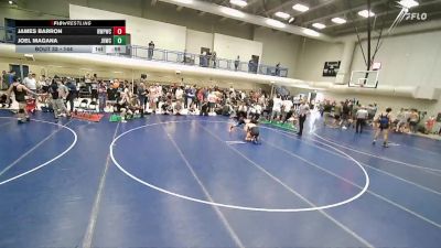 144 lbs Cons. Round 3 - Joel Magana, Jackson Hole Wrestling Club vs James Barron, Riverton Wolf Pack Wrestling Club