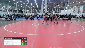 191 lbs 5th Place - Domenic P Maturo, Journeymen Wrestling vs James Delvescovo, Kraken Red