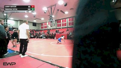 157 lbs Consi Of 4 - Larry Butler, McLain vs Trenton Tiffin, Rogers High School Boys