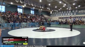 126 lbs Semifinal - Zachary Smith, Great Oak vs Gabriel Lemos, Temecula Valley