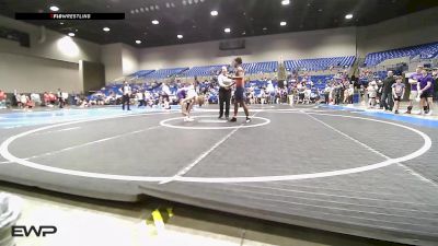 130 lbs Semifinal - Bryson Delousier, KIPP TULSA vs Andrew Benefield, Wave Wrestling Club (TN)