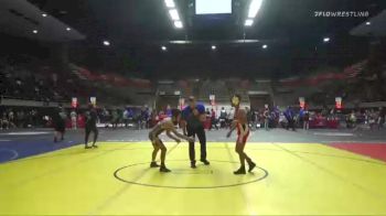 106 lbs Champ. Round 1 - Elijah Valencia, Merced High School Wrestling vs Samuel Lee, Primal Wrestling Club