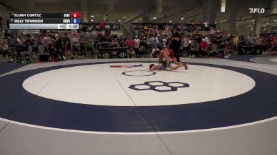 61 kg Champ. Rd Of 16 - Elijah Cortez, Spartan Combat RTC/ Titan Mercury Wrestling Club vs Billy Townson, Scarlet Knight Wrestling Club