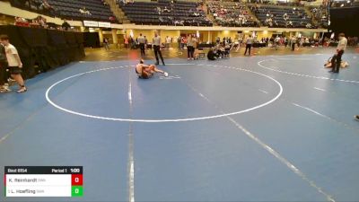 7th - 8th grade - 115 Quarters - Luke Hoefling, Siouxland Wrestling Academy vs Karson Reinhardt, Sebolt Wrestling Academy