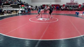189 lbs Cons. Round 3 - Calvin Rannow, Dassel-Cokato-Litchfield vs Tyler Kraft, Marshall
