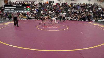 138 lbs 3rd Place Match - Keanu Dillard, Bethlehem Catholic vs Dale Corbin, Wyoming Seminary (PA)