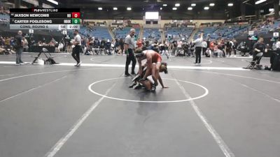 125 lbs Cons. Round 6 - Carter Foglesong, Northeast Oklahoma vs Jaxson Newcomb, Newman
