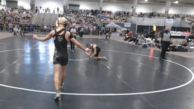 A 150 lbs Champ. Round 1 - Briston Moore, Cascade High School vs Joseph Breedlove, Greenback High School