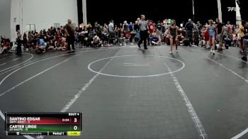 96 lbs Placement (4 Team) - Santino Edgar, Dirty Jersey vs Carter Lirgg, Lit Shutts