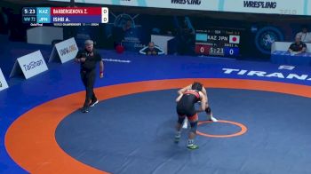 72 kg Finals 1-2 - Zhamila Bakbergenova, Kazakhstan vs Ami Ishii, Japan