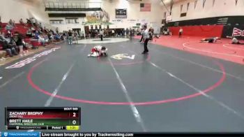 170 Boys 3rd Place Match - Brett Haile, Chaparral Wrestling Club vs Zachary Brophy, Smoky Hill